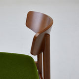 カリモク60【正規販売店】 Tチェア モケットグリーン