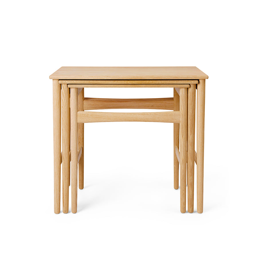 中です【大中小セットで同時購入願います】Wegnerネストテーブル 中 CH004 Nesting Table | Hans. J. Wegner (ハンス・J・ウェグナー