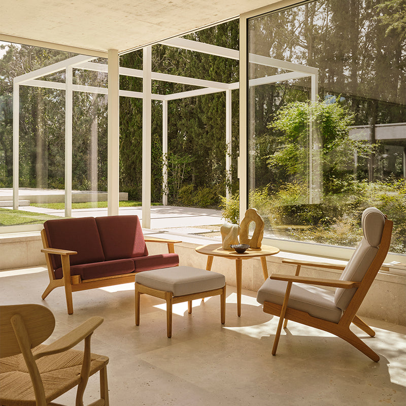 Carl Hansen&Søn CH290F オーク (kvadrat Serpentine) ｜Hans. J. Wegner (ハンス・J・ウェグナー) カール・ハンセン＆サン【正規販売店】デンマークデザイン