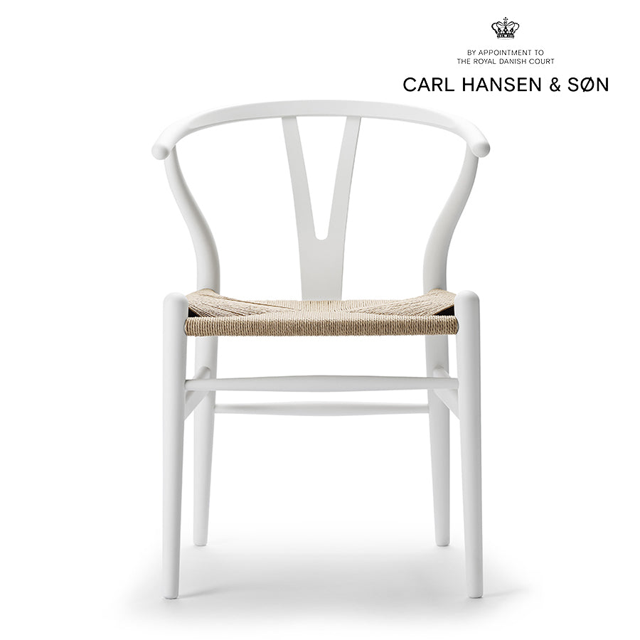 Yチェア（ワイチェア）CH24 soft｜NATURAL WHITE | Hans. J. Wegner