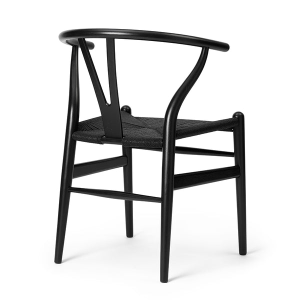 【完売】Yチェア CH24 ユーカリブラック ブラック塗装 ブラックペーパーコード | Hans. J. Wegner (ハンス・J・ウェグナー) カール・ハンセン＆サン【正規販売店】デンマークデザイン