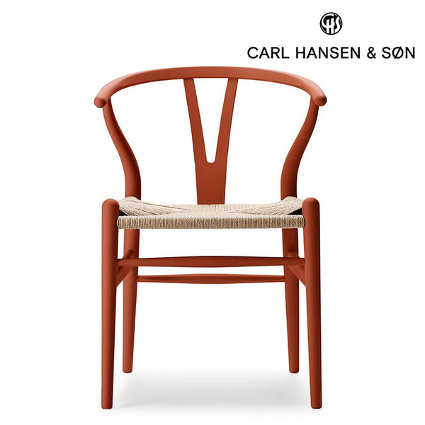 書籍Yチェアの秘密プレゼント】Yチェア CH24 soft ｜TERRACOTTA | Hans. J. Wegner (ハンス・J・ウェグナー)  カール・ハンセン＆サン【正規販売店】 | 北欧家具 北欧インテリア通販サイト greeniche (グリニッチ)