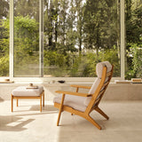 Carl Hansen&Søn CH290F オーク (kvadrat Serpentine) ｜Hans. J. Wegner (ハンス・J・ウェグナー) カール・ハンセン＆サン【正規販売店】デンマークデザイン