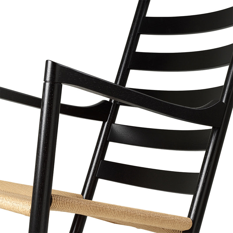 CH45 オークブラック ナチュラルペーパーコード オイル仕上げ Rocking Chair | Hans. J. Wegner (ハンス・J・ウェグナー) 【ファミリー優待券対象】