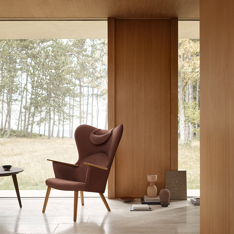 【70周年記念モデル】CH78 オーク オイル仕上げ UMBER 60337｜MAMA BEAR CHAIR ママベアチェア｜Hans. J. Wegner (ハンス・J・ウェグナー) カール・ハンセン＆サン【正規販売店】デンマークデザイン