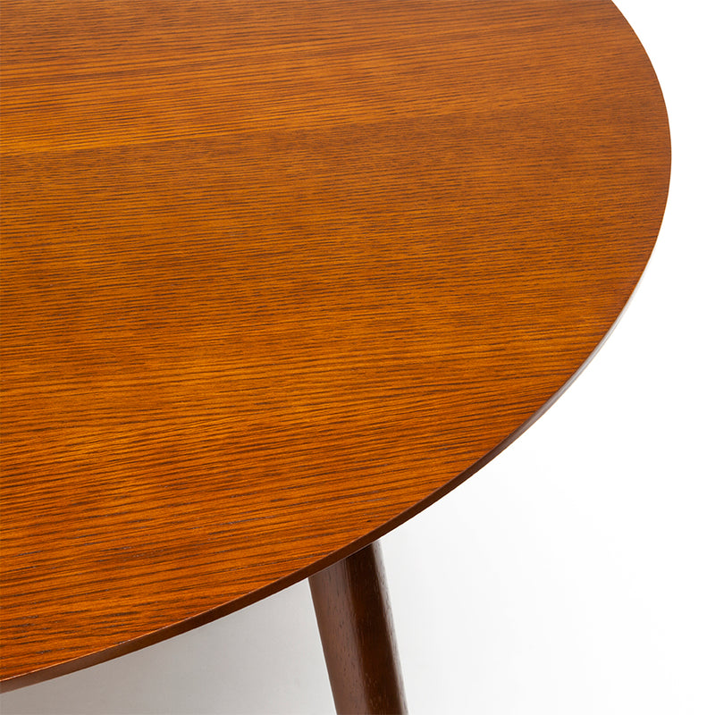 カリモク60+【正規販売店】 ラウンドテーブル Φ1100 オーク突板天板