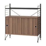 String フリースタンドシェルフ メタル棚板＋キャビネット