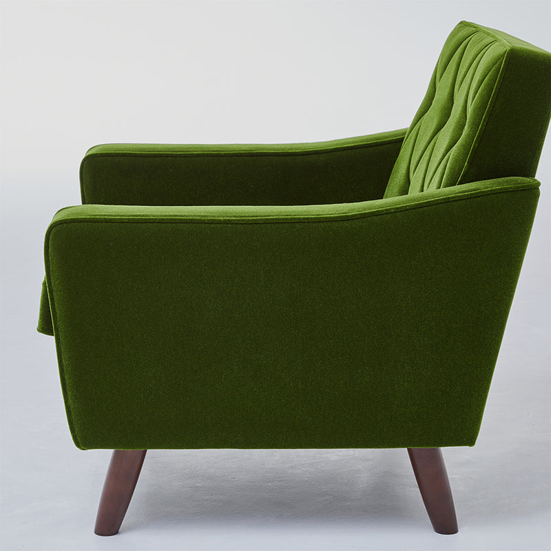 カリモク60【正規販売店】 ロビーチェア 1シーター モケットグリーン