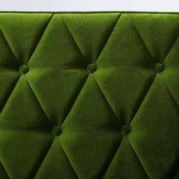 カリモク60【正規販売店】 ロビーチェア 2シーター モケットグリーン