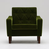 カリモク60【正規販売店】 ロビーチェア 1シーター モケットグリーン