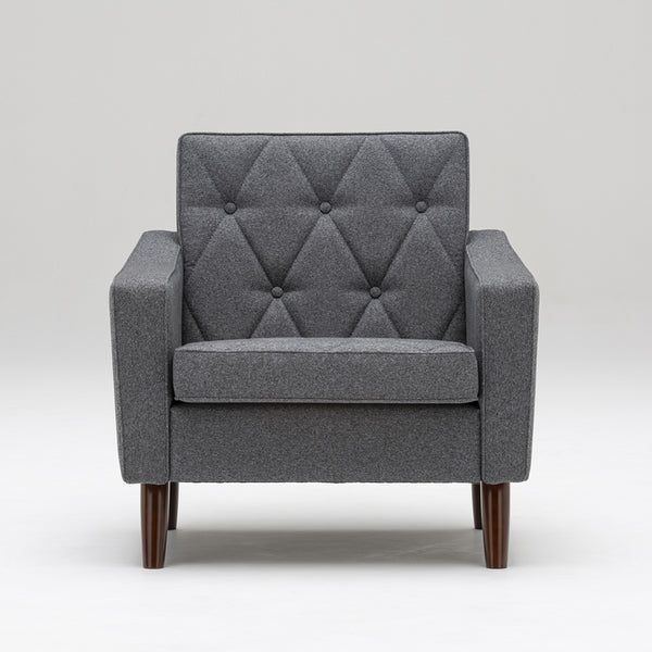 カリモク60【正規販売店】 ロビーチェア 1シーター セラムダークグレー