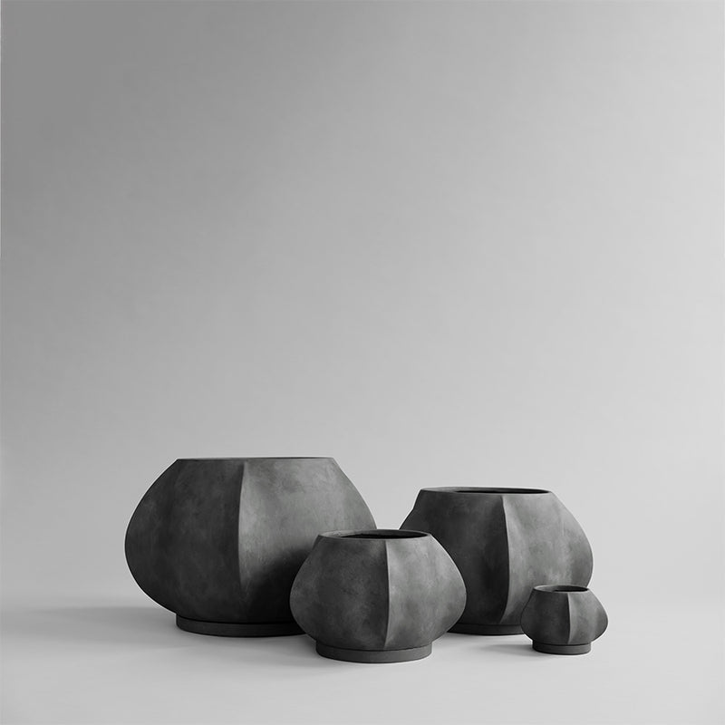 101 COPENHAGEN 【日本代理店】デンマークデザイン Arket Plant Pot Big Dark Grey