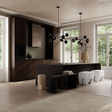 101 COPENHAGEN【日本代理店】デンマークデザイン Drop Chandelier Mini Globe Burned Black (5m)