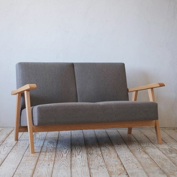 [30% OFF] Basic Sofa 2P / Walnut 