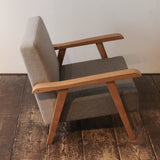 &lt;Limited stock&gt; Basic Sofa 1 Seater Oak