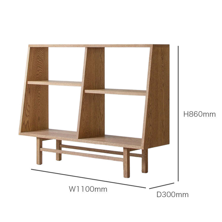 オーク無垢材 本棚 ブックケース 木製 ルーマニア製 起立木工 ヴィンテージ オーク無垢材 本棚 ブックケース 木製 ルーマニア製 起立木工