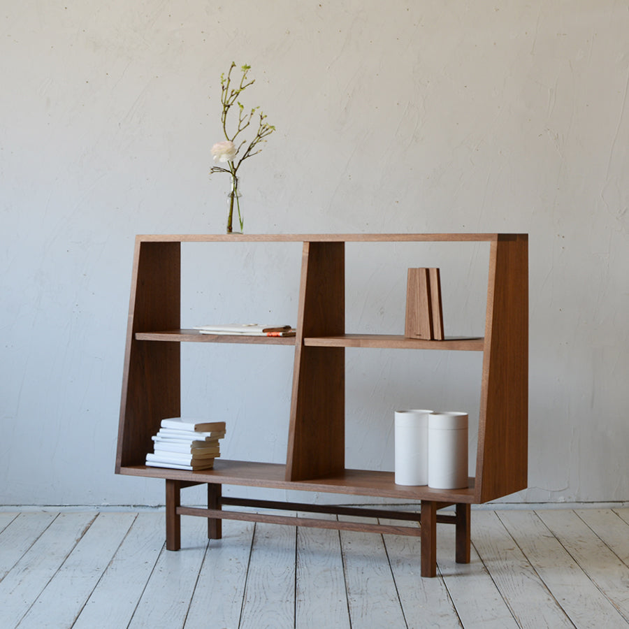 Basic Book Case Wide | オーク/ウォルナット無垢材 | 北欧家具 北欧