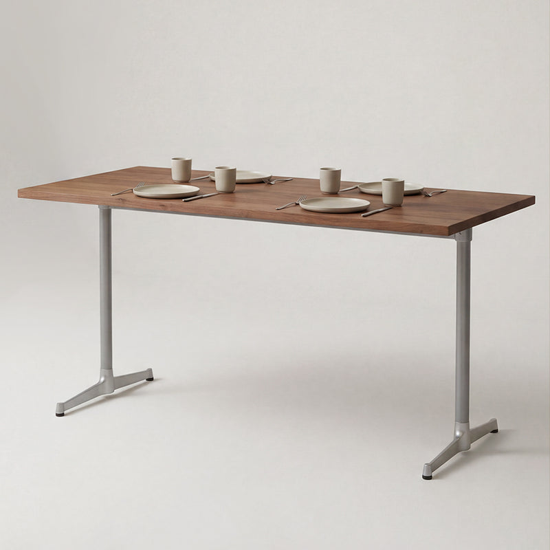 グリニッチ　ダイニングテーブル　ウォールナット Cafe Table 1500×700 | オーク/ウォルナット/チェリー無垢材 | 北欧