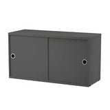 String フリースタンドシェルフ ×3列 棚板＋キャビネット×1