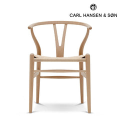 [Free gift of the book The Secret of the Y Chair] Y Chair CH24 Beech Oil Finish Natural Paper Cord | Hans. J. Wegner Carl Hansen & Son [Authorized Dealer] Danish Design ｜北欧インテリア通販サイト greeniche（グリニッチ）