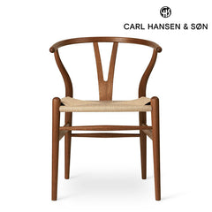 Yチェア CH24 マホガニー オイル仕上げ ナチュラルペーパーコード | Hans. J. Wegner (ハンス・J・ウェグナー) カール・ハンセン＆サン【正規販売店】書籍「Yチェアの秘密」プレゼント｜北欧インテリア通販サイト greeniche（グリニッチ）