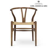 Yチェア（ワイチェア）CH24 オーク・スモークドオイル仕上げ ナチュラルペーパーコード | Hans. J. Wegner (ハンス・J・ウェグナー) カール・ハンセン＆サン【正規販売店】デンマークデザイン