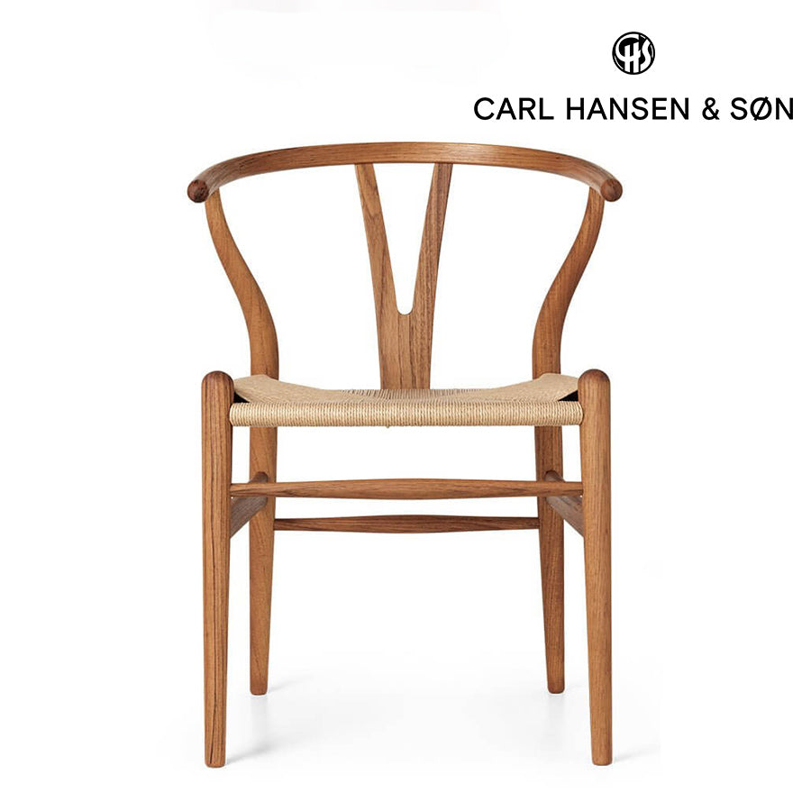 Yチェア CH24 チーク オイル仕上げ ナチュラルペーパーコード | Hans. J. Wegner (ハンス・J・ウェグナー) カール・ハンセン＆サン【正規販売店】  | 北欧家具 北欧インテリア通販サイト greeniche (グリニッチ)