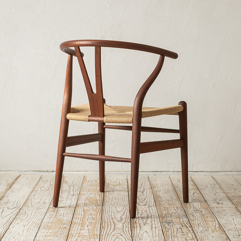 Yチェア CH24 マホガニー オイル仕上げ ナチュラルペーパーコード | Hans. J. Wegner (ハンス・J・ウェグナー) カール・ハンセン＆サン【正規販売店】書籍「Yチェアの秘密」プレゼント