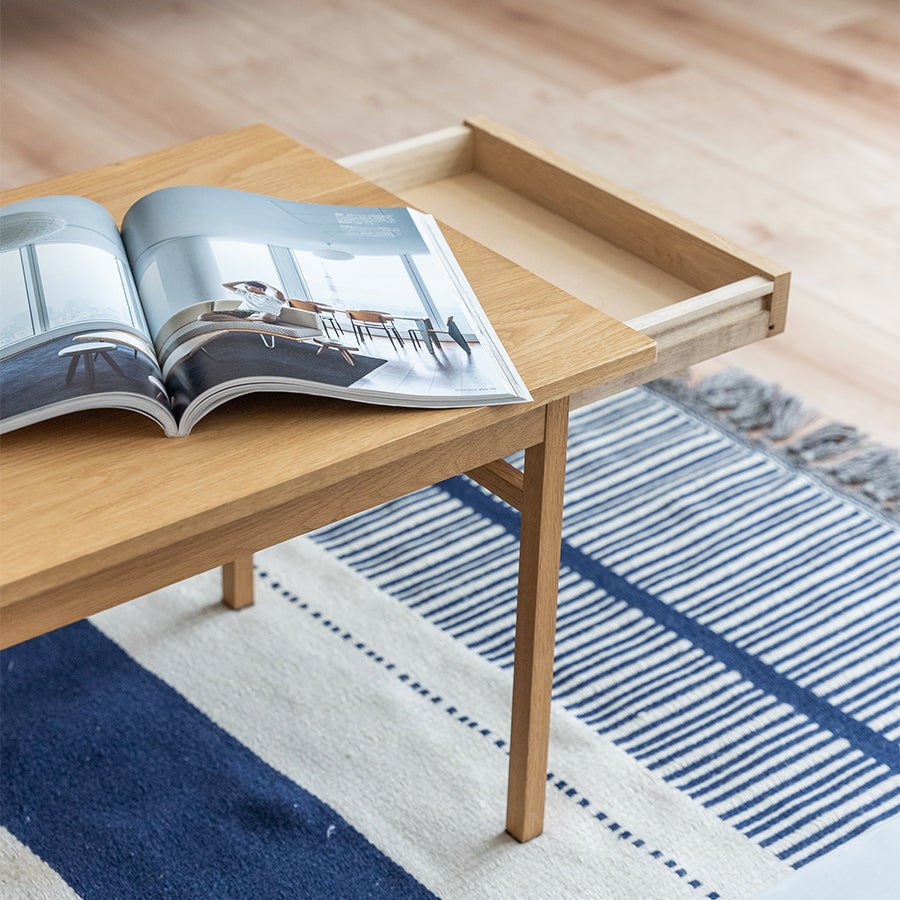 Drawer Table | オーク/ウォルナット無垢材 | 北欧家具 北欧インテリア