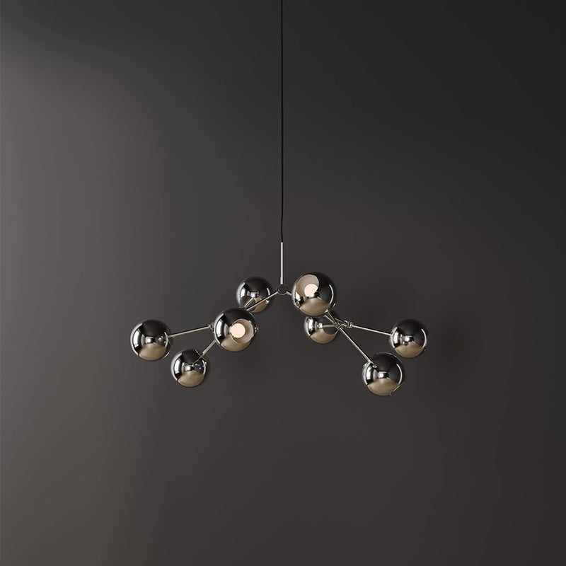 101 COPENHAGEN【日本代理店】デンマークデザイン Drop Chandelier Globe Mini Chrome (5m)