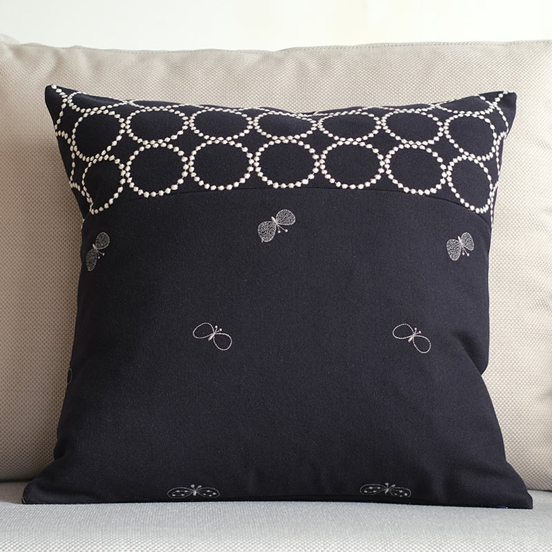 mina perhonen クッション mina perhonen dop 「tambourine × choucho」クッションカバー