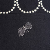 mina perhonen dop 「tambourine × choucho」クッションカバー インディゴ×インディゴ