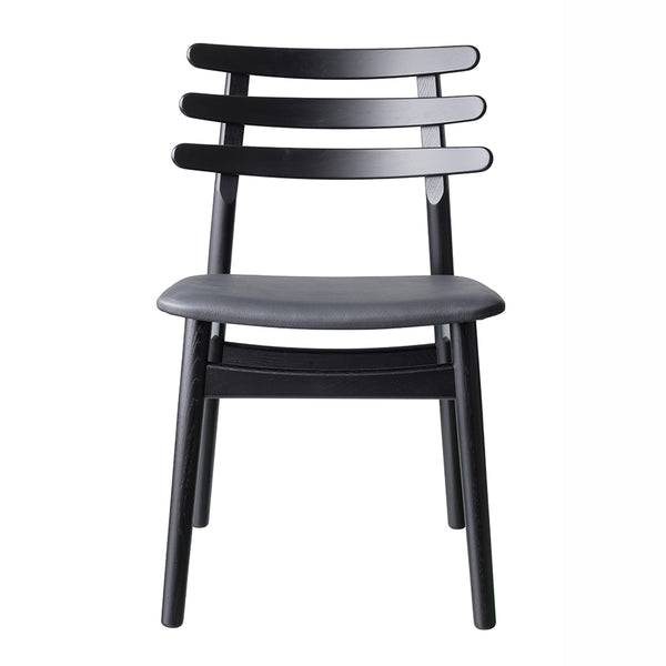 FDBモブラー 【日本代理店】デンマークデザイン J48 ブラック ブラックレザー Poul M. Volther ポール・M・ヴォルタ