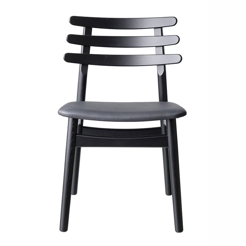 FDBモブラー 【日本代理店】デンマークデザイン J48 ブラック ブラックレザー Poul M. Volther ポール・M・ヴォルタ