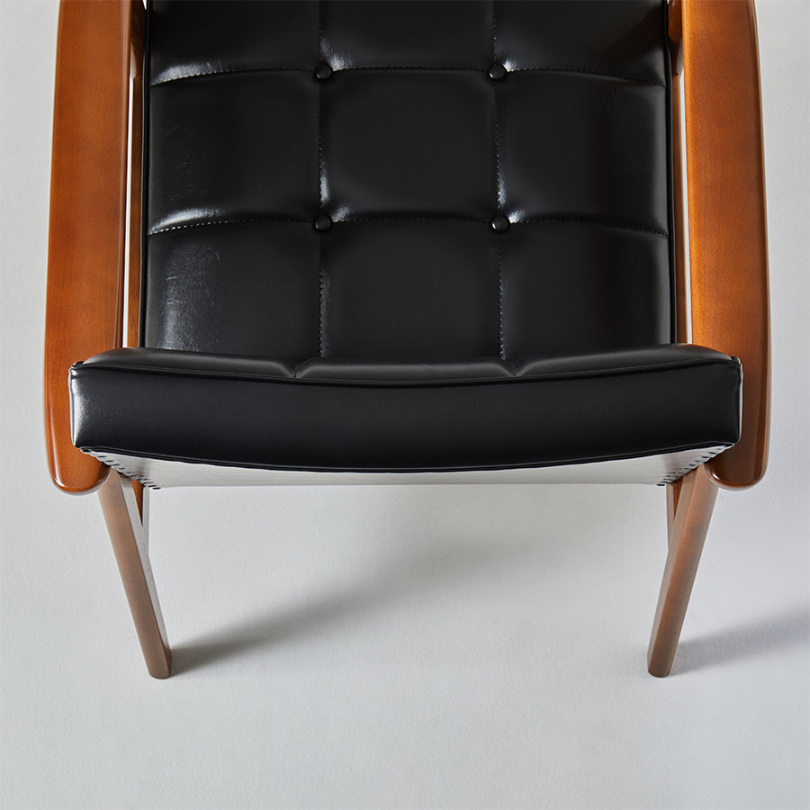 カリモク60 Kチェア　1シーター　スタンダードブラック　美品 カリモク60 Kチェア 1シーター スタンダードブラック karimoku60