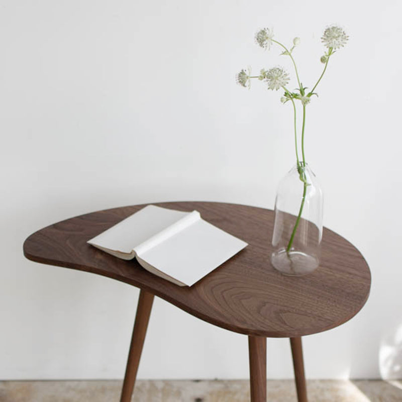 kilta kidney side table キルタ キドニー サイドテーブル ウォルナット無垢材