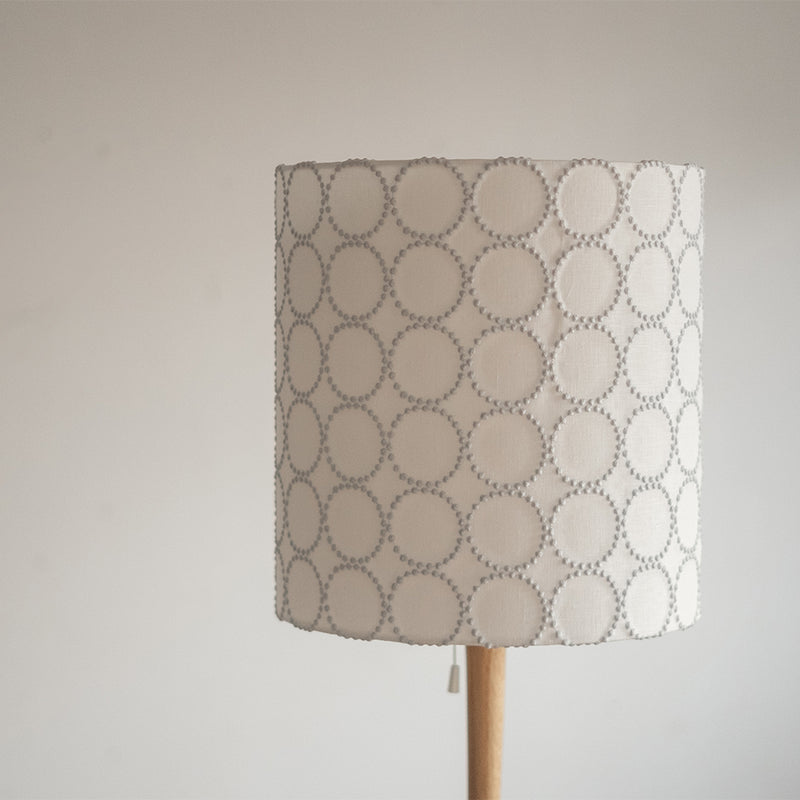 kilta floor lamp (tambourine) ホワイト×ライトブルー | オーク