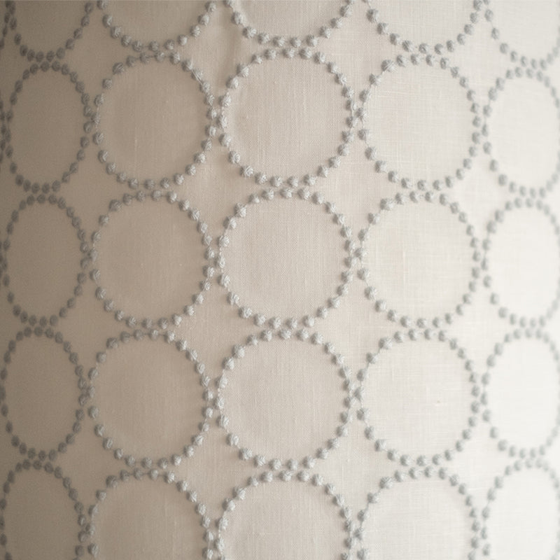 kilta floor lamp (tambourine) ホワイト×ライトブルー | オーク/ウォルナット無垢材