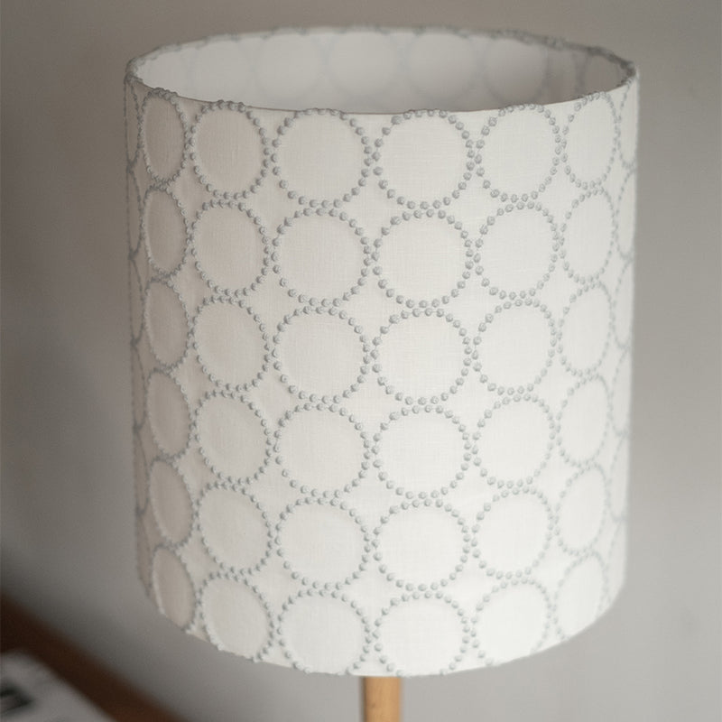 kilta floor lamp (tambourine) ホワイト×ライトブルー | オーク/ウォルナット無垢材