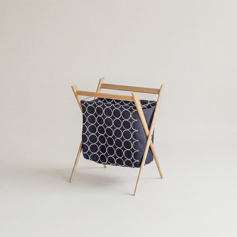 kilta magazine rack（tambourine indigo）マガジンラック オーク