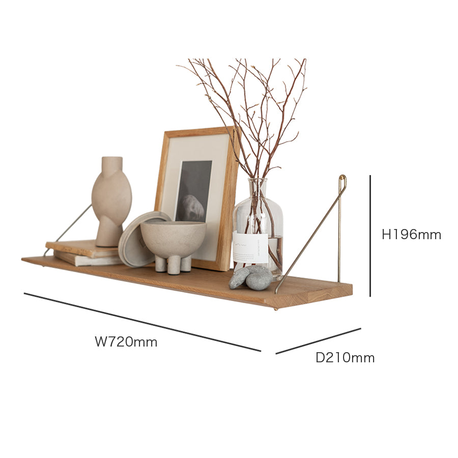 kilta wall shelf | オーク/ウォルナット無垢材 | 北欧家具 北欧