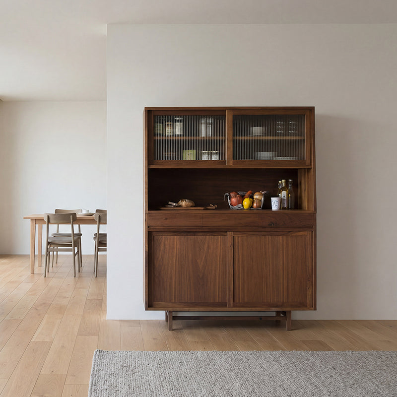 Alf グリニッチ ベーシックカップボード 食器棚 greeniche Basic Kitchen Board | オーク/ウォルナット無垢材 | 北欧家具 北欧