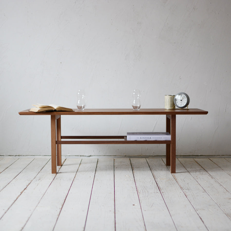greeniche ベーシックリビングテーブル Basic Living Table | オーク/ウォルナット無垢材 | 北欧家具