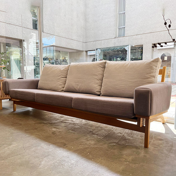 [Only available] [40% OFF] Newnormal Low sofa 3P / white oak 