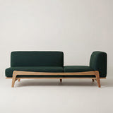 Luu Sofa green（左右反転仕様） | オーク/ウォルナット/アッシュ無垢材