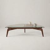 Luu Table（glass top）ノルディックアッシュ | アッシュ無垢材