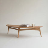 Luu Table（wood top） | オーク/ウォルナット無垢材