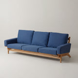 Newnormal Low Sofa 3シーター blue