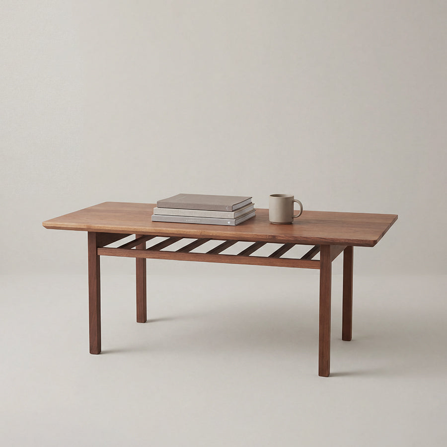 Newnormal Low Table | オーク/ウォルナット無垢材 | 北欧家具 北欧