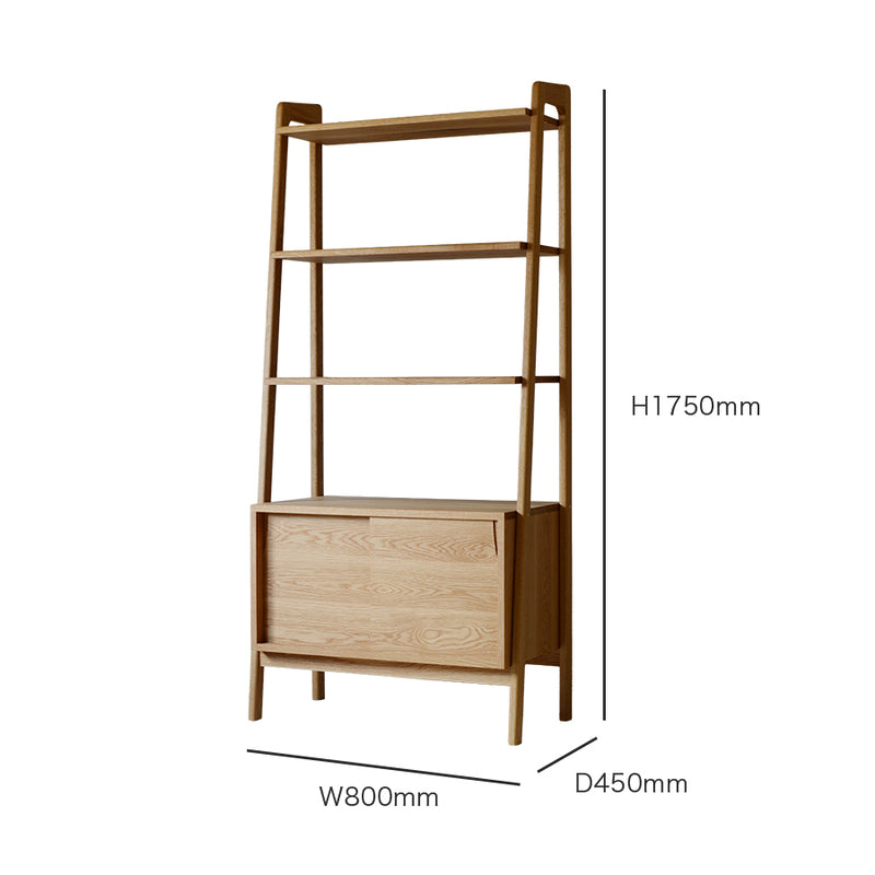 Open Shelf | オーク/ウォルナット無垢材